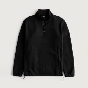 SUDADERA DE POLAR CON MEDIO CIERRE