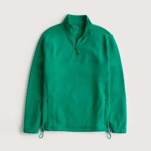 SUDADERA DE POLAR CON MEDIO CIERRE