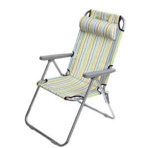 Silla Plegable 3 Posiciones con Almohadón