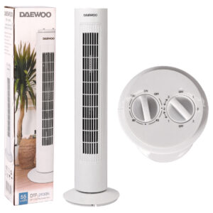 Ventilador De Torre Giratorio 3 Velocidades