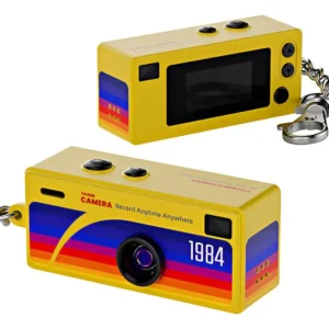 Mini Cámara Retro Digital tipo llavero